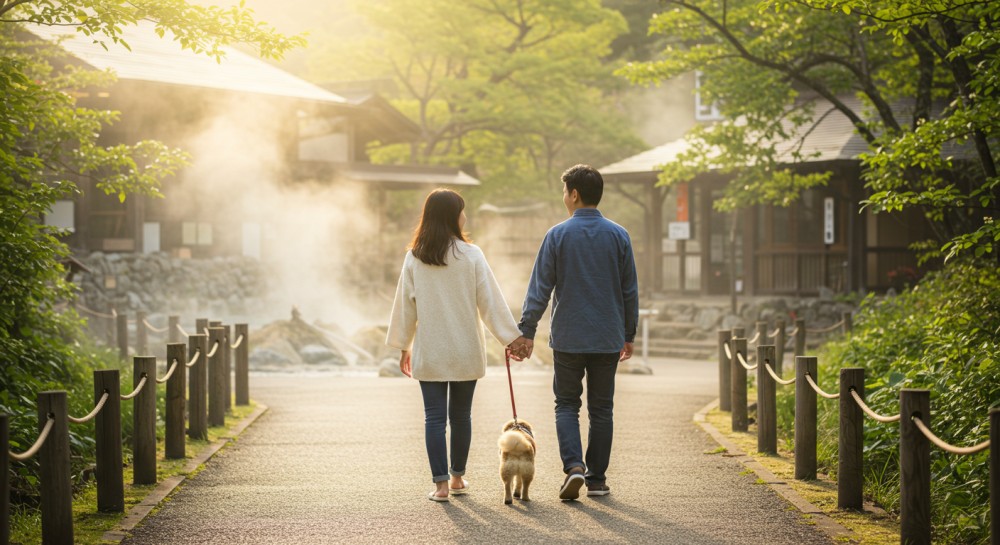 【鳥取県】カップルに人気の家族風呂温泉5選｜日帰りで使える完全個室の温泉デートスポット	のサムネイル画像