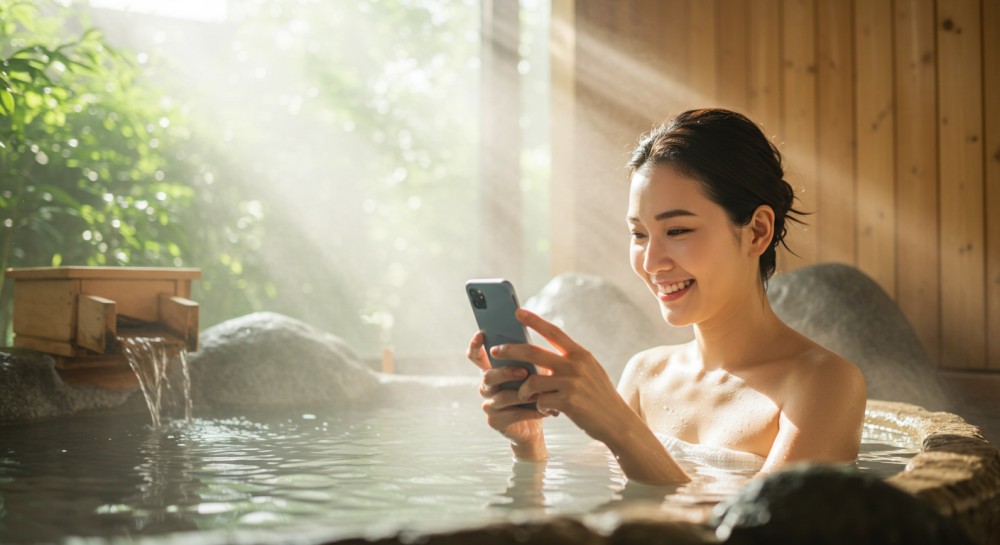 お風呂スマホ、どこまでOK？壊さず楽しむための安全ルールのサムネイル画像