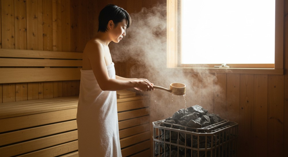 ロウリュの効果と楽しみ方を解説｜セルフ体験や貸切サウナにも注目のサムネイル画像