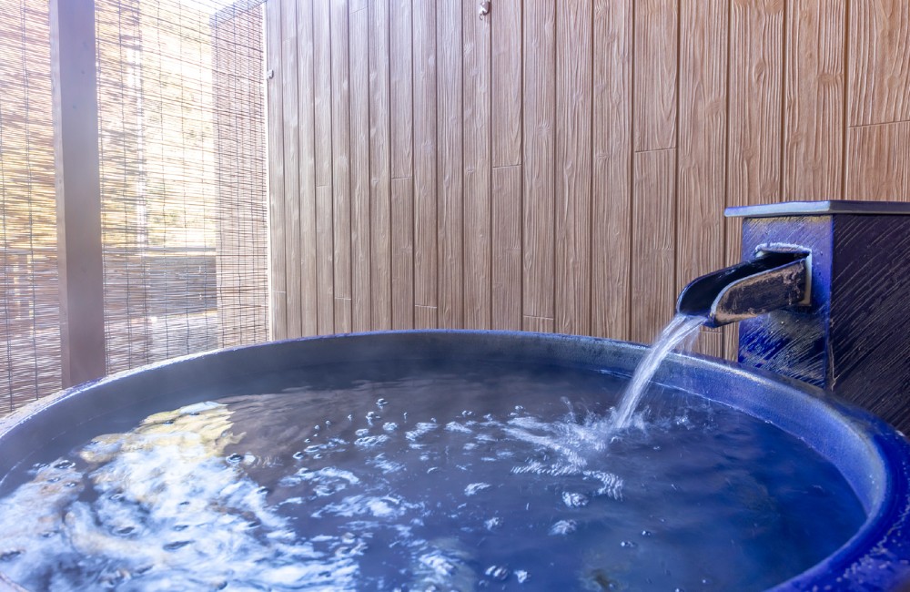 貸切露天風呂／花筺