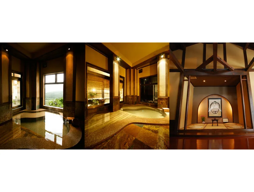 貸切風呂 懐の内装