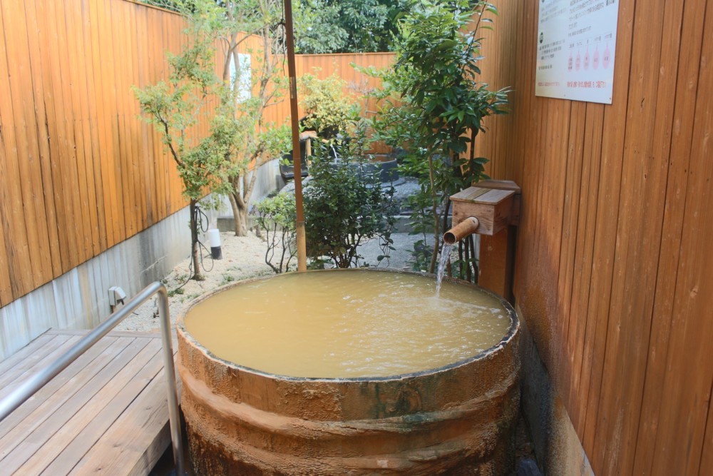 韓国岳　露天風呂