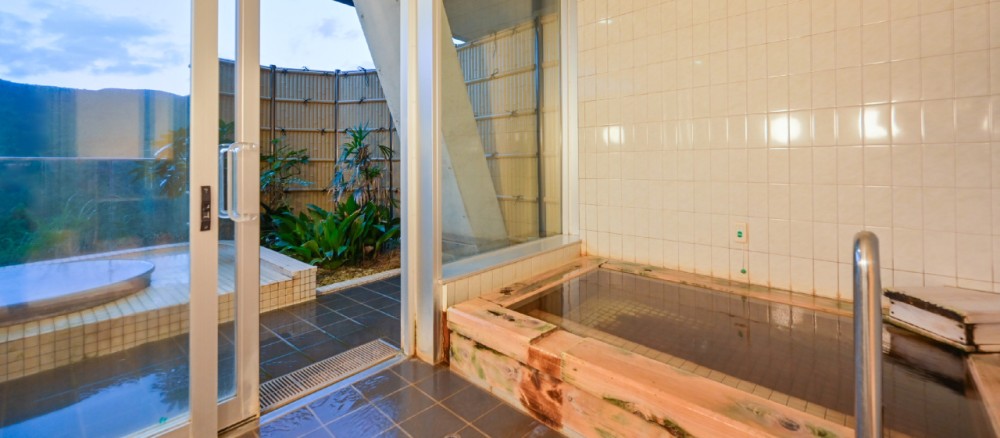 バリアフリー対応内湯