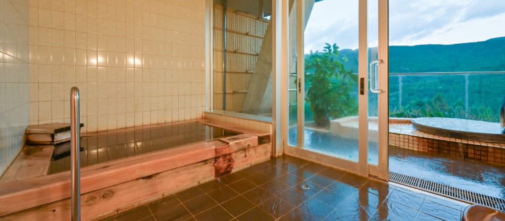 バリアフリー対応内湯