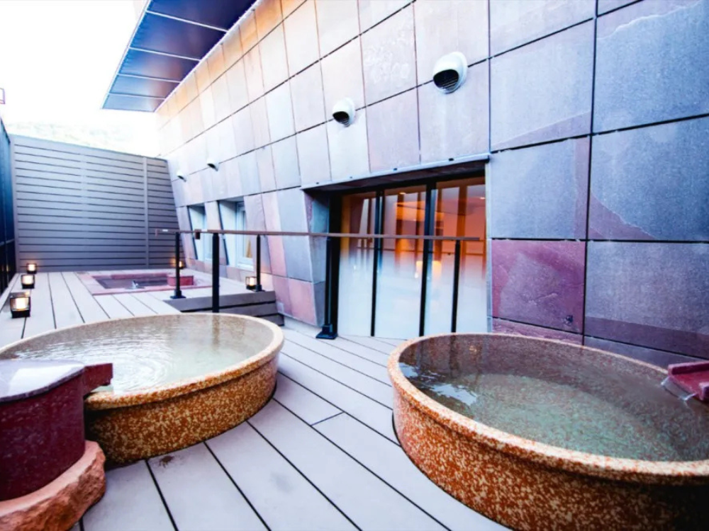 露天付き家族風呂「天」