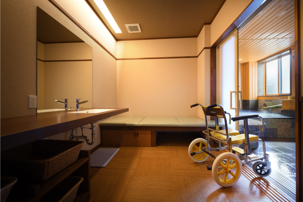 貸切風呂　脱衣所の施設画像 - 5