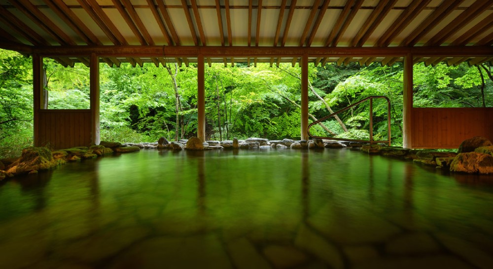 女性風呂 露天風呂の施設画像 - 8