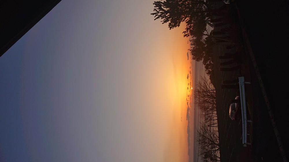 温泉センター椿の湯から見た夕日の施設画像 - 14