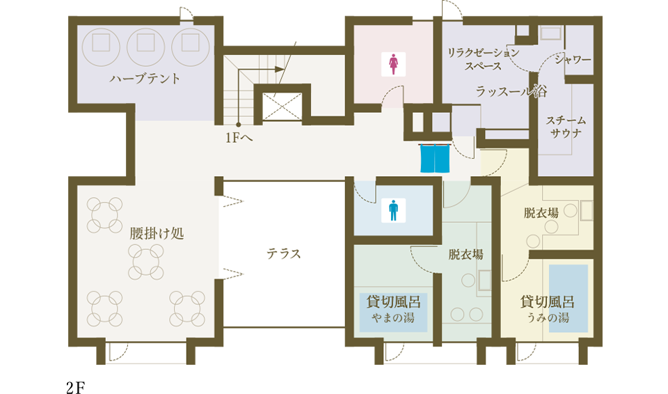 館内マップ2Fの施設画像 - 10