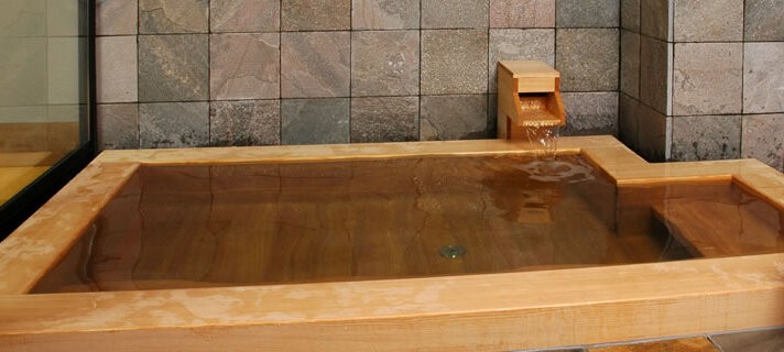 家族風呂【檜風呂十二】の施設画像 - 5