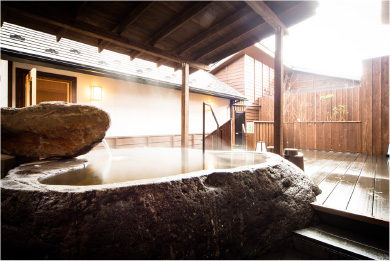 巨石露天風呂の施設画像 - 2