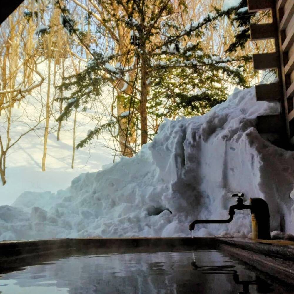 露天風呂（冬）のサムネイル画像
