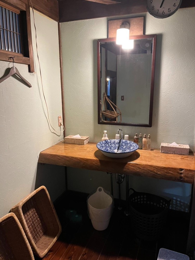 貸切風呂洗面台の施設画像 - 5