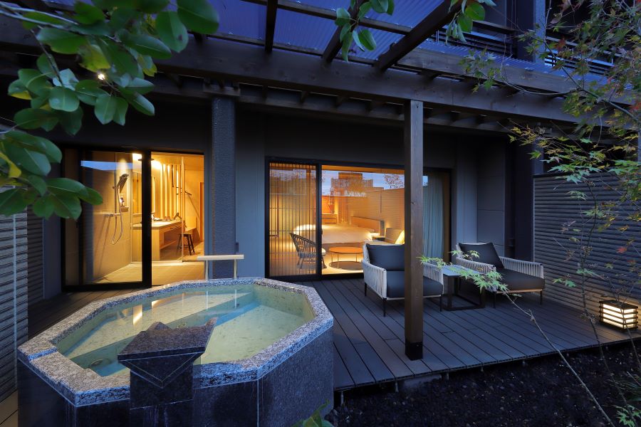 【庭園・白銀の湯】露天風呂付客室の施設画像 - 12