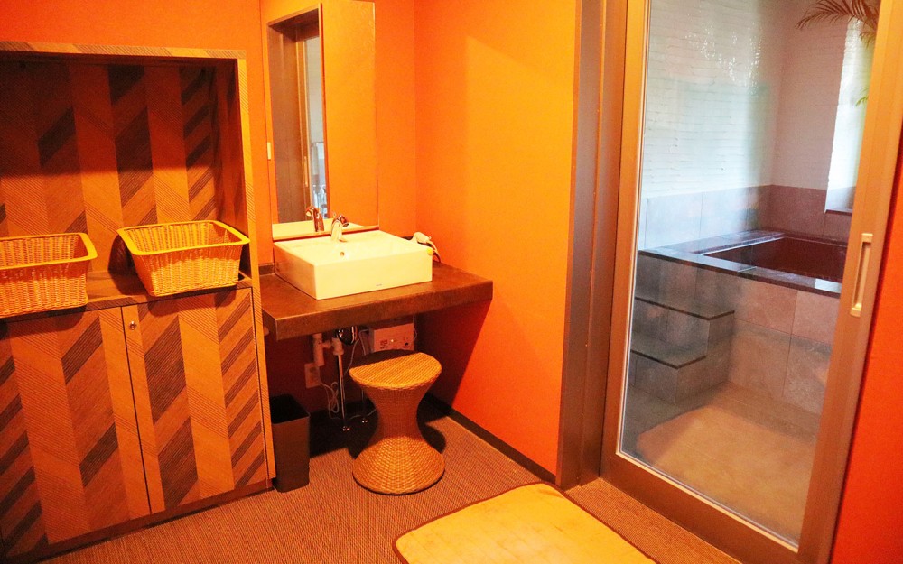 家族風呂_脱衣所の施設画像 - 4