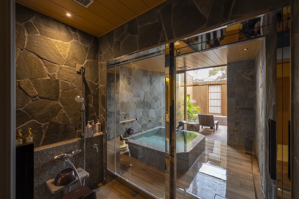 貸切風呂　洗い場の施設画像 - 7